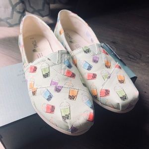 SOLD TOMS EXCLUSIVE Matcha Boba Tea